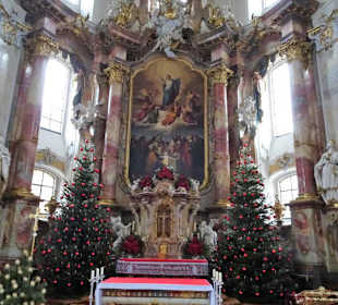 Impressionen aus der Basilika Vierzehnheiligen