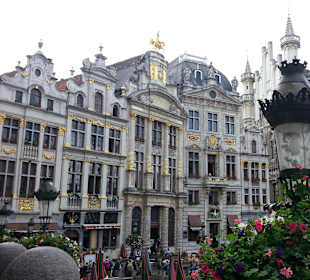 Zunfthäuser neben dem Rathaus