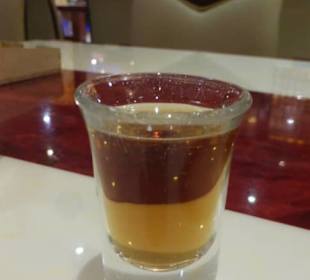 Zum Abendessen im Rest. Asia World, Schweinfurt