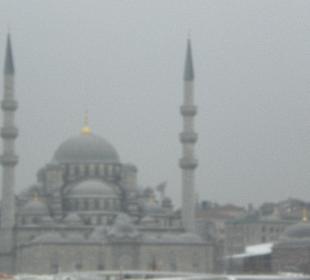 Blick auf blaue Moschee