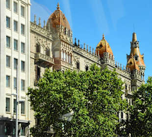 Palast an dem Passeig de Gracia