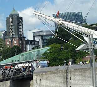 Blick von den Landungsbrücken