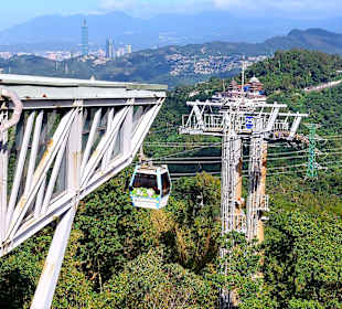 Maokong Gondel - Rund um Maokong Station 