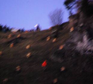 Feuer werden gezündet