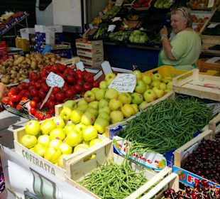 Obst-Gemüseverkauf