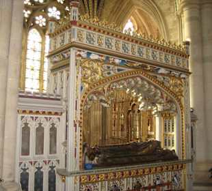 Grabmal in der Exeter Cathedral