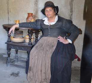 Schauspielerin der Plimoth Plantation