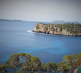 Ausblick vom Aussichtspunkt Platja Formentor