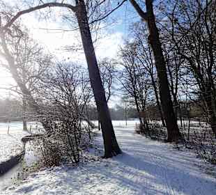 Winterspaziergang durch den Bürgerpark