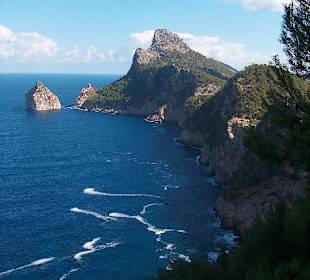 Auf der Serpentinenstrecke vor Cap Formentor