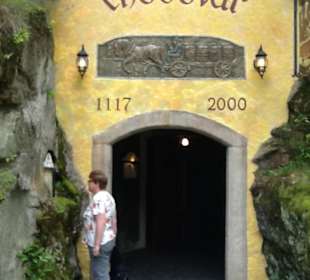 Der Eingang zur Gaststätte