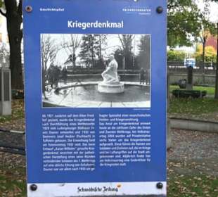 Kriegerdenkmal im Stadtgarten