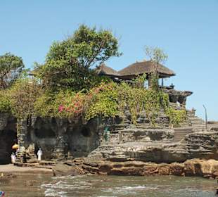 Schöner Tempel im Meer
