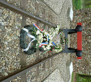 Symbole für die deportierten Menschen