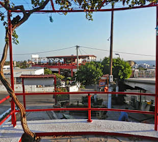 Ausblick von einem Restaurant