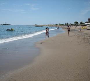 Strand hinter der Halbinsel