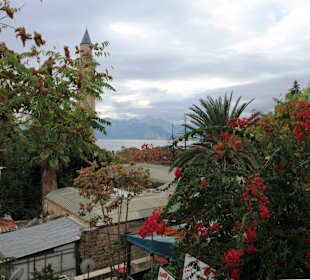 Blick auf die Bucht von Antalya