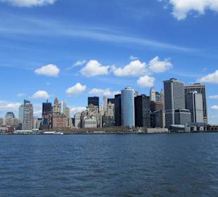 Manhattan Skyline vom Circle Line Boot