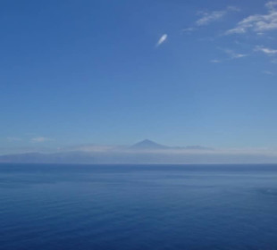 In der Ferne der Teide auf Teneriffa