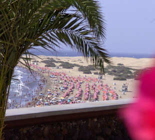 Blick auf den Strand