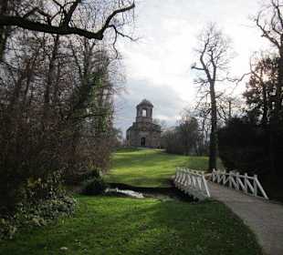 Schlosspark Schwetzingen im Winter