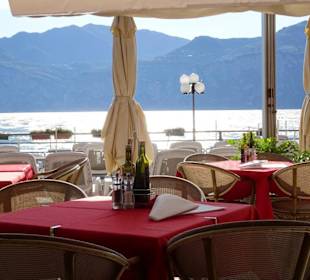 Terrassenplätze des Restaurant Hotel Malcesine