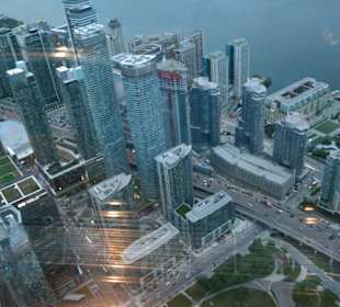 Von der Plattform des CN Towers 