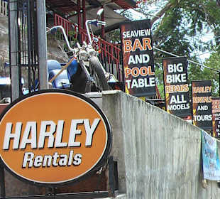 Schon das Schild verspricht 