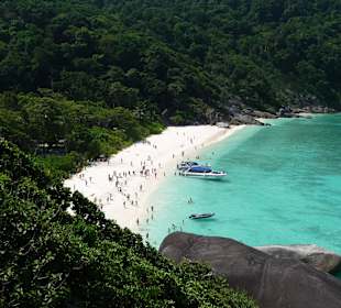 Vom Aussichtspunkt auf Insel Nr. 8