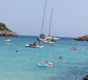 Die Bucht am Hotel