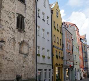 Waghlenstraße mit Turmunterteil