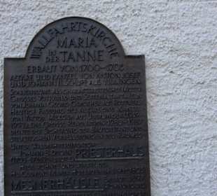 Wallfahrtskirche Maria in der Tanne