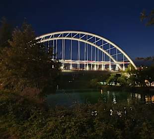 Stahlbrücke Manavgat bei Nacht