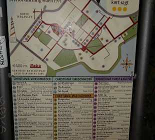 Map of Christiania