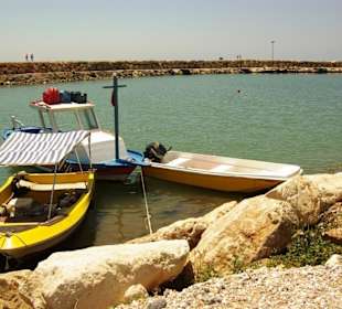 Am Hafen von Evrenseki Ende Mai