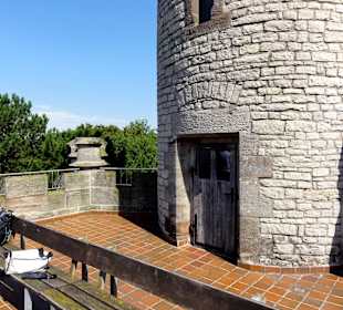 Die Aussichtsplattform des Hauptturmes