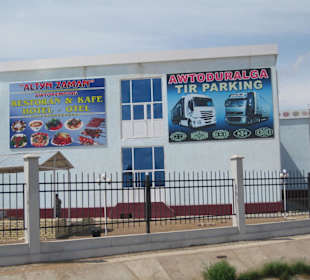 Fischrestaurant in der Wüste