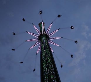 Praterturm - höchstes Kettenkarussel der Welt