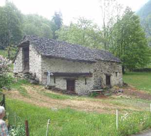 Die typischen Steinhäuser