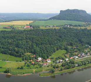 Schöne Aussicht ins Elbtal