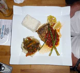 Auszug aus der Speisekarte