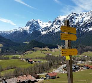 Wanderung Richtung Hintersee