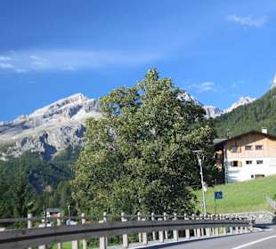 Gadertaler Straße Blick auf die Sella
