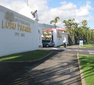 Loro Parque Eingang 