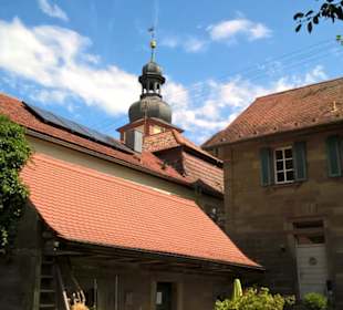 Im Pfarrgarten von Wetzhausen