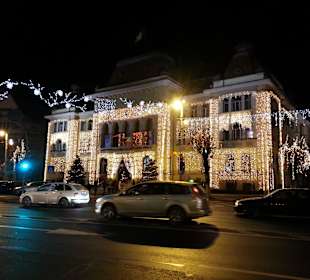 Rathaus Targu Mures (im Winter)