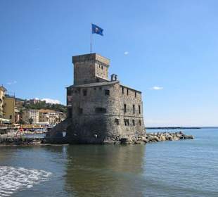 Hafenburg in Rapallo