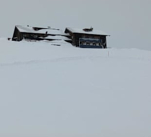Die Schwarzwasserhütte auf 1650 Metern