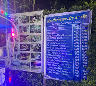 Stadtrundgang Bang Sak Beach