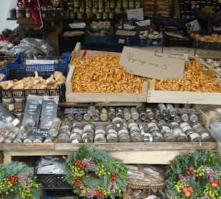 Auf dem Viktualienmarkt in München